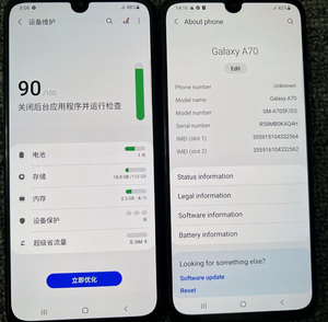 Teléfono Desbloqueado con Huella Dactilar, Versión Estadounidense A70, Importado de China, Venta al por Mayor, 6+128GB, <span class=keywords><strong>Comprar</strong></span> en Línea - Product Image 3