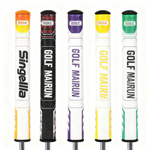 Popular Design OEM <b>Golf</b> Club Grips Anti-Slip Rubber Custom Logo Custom Color Standard Midsize Cord 0.60" Core 52g Wood Iron - Product Image 2