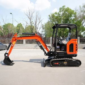 Kostenloser Versand Euro 5 CE EPA Bagger All Terrain Crawler 2,5 Tonnen Small Digger Garden Hydraulischer multifunktion aler Micro Bagger - Product Image 6