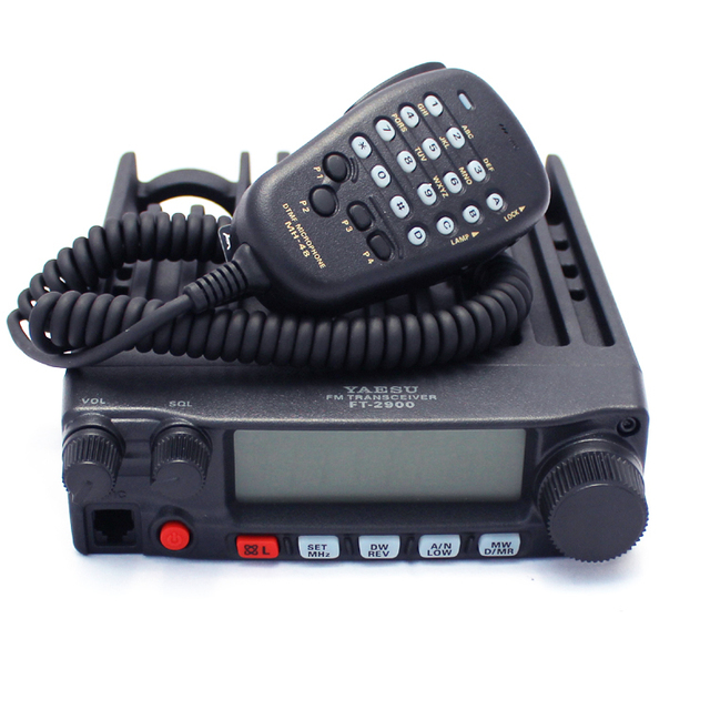 Hot Sale 144 MHz FM Vehicle Radio Yaesu FT-2900R 75 Watt Vhf Car Mobile Radio