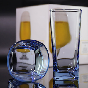 Vasos de Vidrio Azul Hielo Bonitos al por Mayor de Libbey, Vasos Coloridos para Bebidas Frías, Vasos <span class=keywords><strong>Highball</strong></span> para Restaurante, Jugo, Leche, <span class=keywords><strong>Vaso</strong></span> de Vidrio Azul - Product Image 4