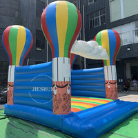 Castillo hinchable de estilo fresco para niños, castillo hinchable azul, para saltar, 2021