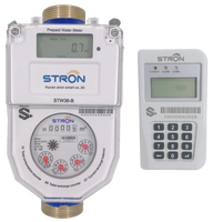 Compteur d'eau prépayé Stronsmart STS en laiton IP68 pour usage résidentiel/commercial, fonctionnement par jeton OEM, installation facile, intégration API