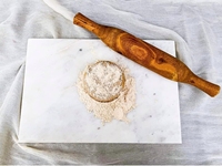 Planche à pâtisserie en marbre naturel pour la cuisine, table basse, présentoirs pour bibelots, planche de service pour le fromage et le gâteau