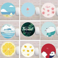 Tapis de souris personnalisé en caoutchouc Kawaii, forme sur mesure, imprimé par sublimation
