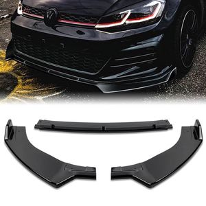 Sợi <span class=keywords><strong>Carbon</strong></span> Bumper Lip Splitter Khuếch Tán Bodykit Đối Với Volkswagen VW Golf GTI <span class=keywords><strong>Mk7</strong></span> 2014 2020 Xe Phía Trước Bumper Scratch Bảo Vệ - Product Image 1