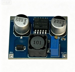 Module convertisseur abaisseur DC-DC LM2576HV, entrée 5-55V réglable, sortie 1.25-30V, régulateur abaisseur haute tension 3A, carte industrielle - Product Image 1