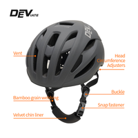 Casque de vélo universel portable OEM ODM toutes saisons, design léger, 22 aérations, matériau PC+EPS, pour hommes, femmes et adultes