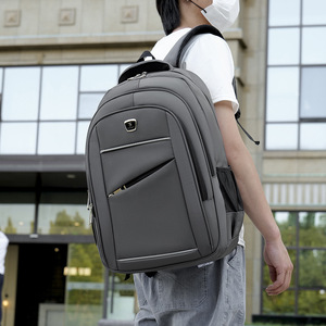 2025 Hot Selling Custom Large Capacity <b>Waterproof</b> School Travel <b>Backpacks</b> USB Business Laptop Bags With Logo for Men - Product Image 5