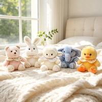 Jouets en peluche en gros, jouet en peluche pour enfant, éléphant en peluche pour supermarché, série de jouets en peluche de 8 pouces