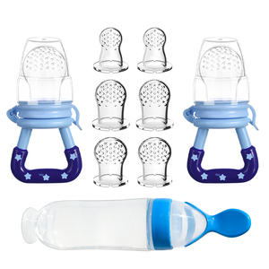Set de Alimentación <span class=keywords><strong>para</strong></span> <span class=keywords><strong>Bebés</strong></span> con Chupete, Biberón y <span class=keywords><strong>Cuchara</strong></span> <span class=keywords><strong>para</strong></span> Dispensar Frutas y Alimentos, <span class=keywords><strong>para</strong></span> una Hora de Comida Cómoda <span class=keywords><strong>para</strong></span> el Bebé - Product Image 1