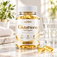 Gélules de glutathion 60 pièces par flacon Glutathion réduit 300 mg