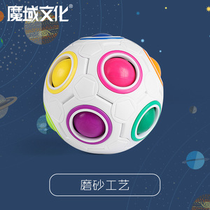 Balón de Fútbol Mágico Arcoíris de 8, 12 y 20 Agujeros, Juguete Educativo para Niños, Regalo de Ciencia e Ingeniería - Product Image 2