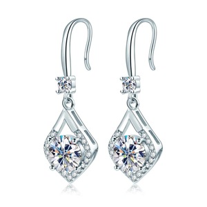 Orecchini Pendenti da Sposa, Gioielli Eleganti da Donna, Accessorio di Moda per Feste Formali - Product Image 5