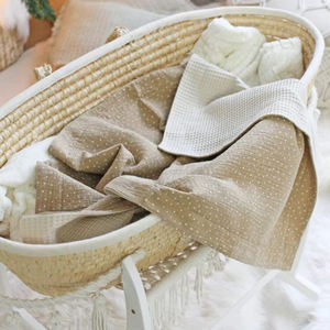 Manta de Muselina de Algodón Personalizada para Bebés, Manta Suave para Cuna, Cochecito y Cama, Mantas Envolventes para Recién Nacidos para Bordar - Product Image 5