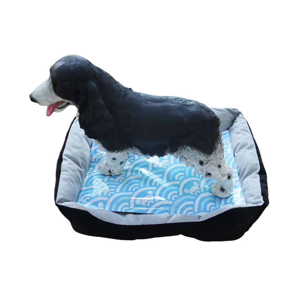 Fabbrica su misura in PVC e PE Gel di cotone Pet Ice House Pet Bed Pad di raffreddamento per bambini gioca Comfort estivo forniture calde e fredde