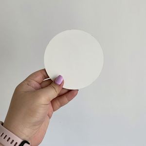Diy Custom Custom LogoSublimation Square and <b>Round</b> Heat Transfer Crafts MDF Hardboard Wooden Blank Coasters for Customized Gift - Product Image 3