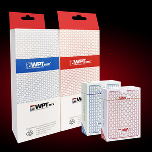 Cartas de Póker Texas Holdem WPT, de Plástico Premium, Resistentes al Agua, Plegables, de Doble Cara y Acabado Mate - Product Image 5