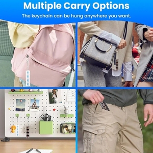 คีย์แคปอะคริลิคแบบกำหนดเองได้ ขายส่ง พร้อมส่ง มีสินค้าในสต็อก 2-9 ปุ่ม คีย์แคปแบบกดมีไฟ ของเล่นพวงกุญแจ - Product Image 3