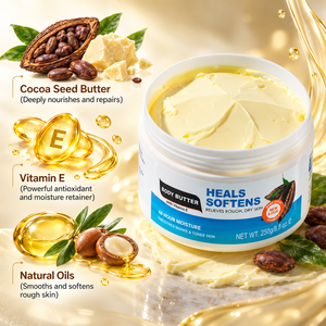 Prezzo all'ingrosso di fabbrica vitamina E latte idratante burro per il corpo Anti-Cracking crema per il corpo lozione crema idratante - Product Image 4