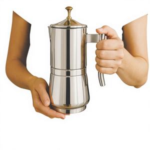 Handcrafted Modern Stainless Steel <b>Pitchers</b> Shaped for Elegant Liquid Serving Dishwasher Safe for Dining Rooms Social Events - Product Image 1