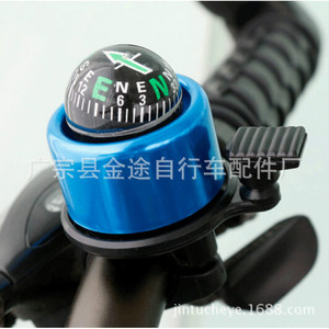 Cloche de vélo Compass Bell en alliage d'aluminium, 2.2cm, durable, pour vélo de montagne, de route, pliable, équipement de cyclisme, décoration - Product Image 2
