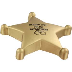 Badge dello <span class=keywords><strong>Sceriffo</strong></span> Personalizzato in PU, Antistress, Giocattolo Antistress, Pallina Antistress - Product Image 5