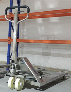 Shuncha paslanmaz çelik forklift manuel hidrolik 304 paslanmaz çelik palet kamyon zemin boğa kaldırma kamyon <span class=keywords><strong>2t</strong></span> 3t - Product Image 4