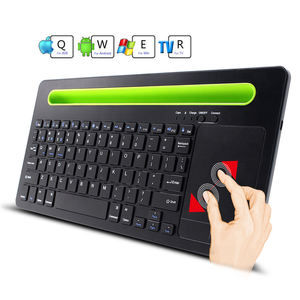 Factory Standard Newest Azerty Mini Arabic <b>bluetooth</b> Wireless <b>Keyboard</b> with Touch Pad - Product Image 3