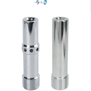 Nosel Sandblasting Baja Paduan Keras Boron Karbida Venturi dengan Selubung Aluminium, Aksesori Mesin Sand Blasting Tekanan Tinggi - Product Image 1