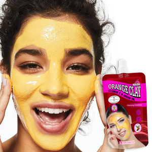 Mascarilla <span class=keywords><strong>facial</strong></span> OEM para el cuidado de la piel, vitamina C, aceite de argán, <span class=keywords><strong>arcilla</strong></span> para mujeres, blanqueamiento <span class=keywords><strong>facial</strong></span>, limpieza, exfoliación, se puede usar en mascarillas para el cuello y la nariz - Product Image 2
