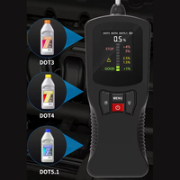 Outil de diagnostic automobile pour voiture Détecteur de testeur de teneur en humidité d'huile de liquide de frein numérique