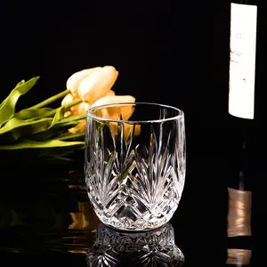 Verres <span class=keywords><strong>à</strong></span> whisky lourds en cristal sans plomb gravé au laser, avec <span class=keywords><strong>bec</strong></span> en diamant, pour spiritueux, vodka et gin, 300 ml - Product Image 1