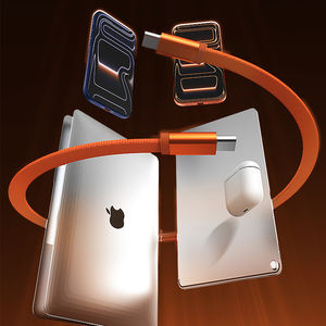 Cable USB C a USB C de 3 pies, 65W 240W, con Trenzado de Nailon y Carga Rápida de 5A para iPhone 17 Pro Max 16 15, Uso con Computadora y Cámara - Product Image 5