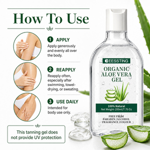 Hot Sale Organic Body Care Soothing Hydrating Repair Daily Moisturizing Gel Daily Body Use Aloe Vera Gel - Product Image 5