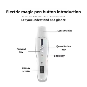 Electric Auto Injection <b>Pen</b> <b>White</b> Facial Essence Import Device Portable Handheld Skin Care Beauty Applicator Tool for Salon - Product Image 4