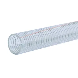En iyi maliyet performansı ile elektrik Anti statik esnek boru PVC çelik tel Spiral hortum