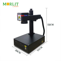 Machine de marquage au laser à fibre Axe de rotation 20w /30w/50w Machine de gravure au laser Métal Portable Mini