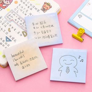 New Self-adhesive Gradient <b>Sticky</b> <b>Note</b> Creative Student Memo Pad 50 Sheets - Product Image 4