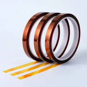 Electrical Insulation High Quality 1mil Gold Finger PI Tape Clear Heat Resistant Masking 3D Printer Kapton Polyimide Tape