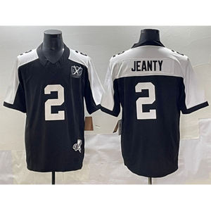 Camiseta de Fútbol Americano Cosida de Alta Calidad para Hombre, Modelo Las Vegas 98 Maxx Crosby 2 Ashton Jeanty, Uniforme de Fútbol Americano Limitado - Product Image 5