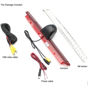Caméra de recul pour feux stop Mercedes Sprinter, grand angle 170°, étanche IP68, vision nocturne Starlight, pour <span class=keywords><strong>VW</strong></span> Crafter et mise à niveau Mercedes Van - Product Image 2