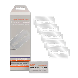 Beikelin Groothandel Dubbele Rand Scheermesje Merken Kapper Scheermes Rvs Scherpe Dubbele Rand 1000 Mes - Product Image 3