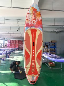 Factory Supply 2026 New Style Paddle Board Waterplay Surfing Inflatable Stand up Sup for All Skill Levels SW07/4 Easy Transport - Product Image 1