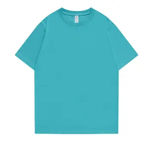 Custom Unisex tshirt High Quality 100% Premium Cotton T-Shirt Customize Printing Logo Men's O-Neck Blank T-Shirt Women shirts