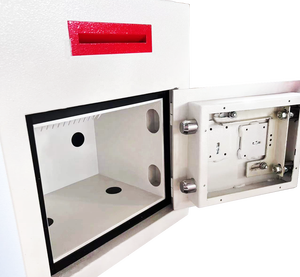 Caja Fuerte Electrónica de Acero a Prueba de Fuego de Lujo Personalizada, Caja de Seguridad con Teclado Digital, Cerradura de Combinación, Cajas Fuertes Antirrobo con Cajón <span class=keywords><strong>para</strong></span> el Hogar - Product Image 2