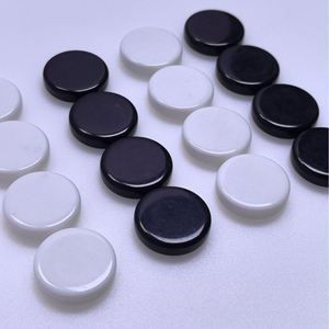 Accessoires de jeu en plastique de 20 mm avec motif imprimé UV, jetons de jeu, fabricant, vente en gros, pièces de dames personnalisées en couleur - Product Image 1