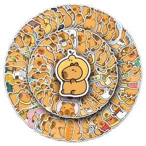 Autocollants personnalisés imperméables en PVC pour le Nouvel An avec impression résistante aux UV, design holographique, 100 pièces pour étiquettes publicitaires - Product Image 1