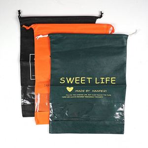 Non-Woven Drawstring <b>Bags</b> for <b>Laundry</b> <b>Storage</b> Eco-Friendly Pouches for Clothes Towels Small <b>Laundry</b> Items Fabric Drawstring <b>Bag</b> - Product Image 3