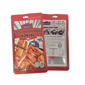 Fourniture en usine de délicieuses collations halal épicées au chou collations au konjac aromatisées collations diététiques 50g - Product Image 2